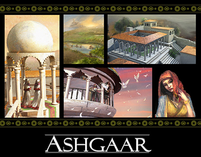 Ashgaar Visual Development