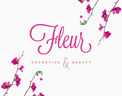 Fleur Cosmetics & Beauty | Brand Identity Design