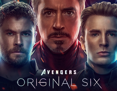Avengers: Original Six Poster Designs