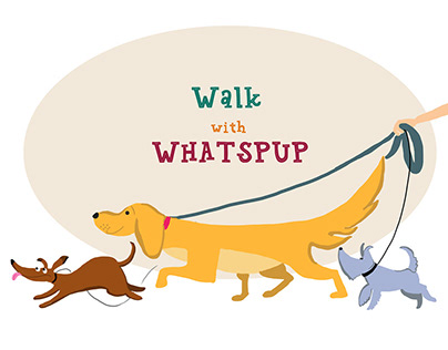 Social Media Branding for pet service brand: Whatspup.