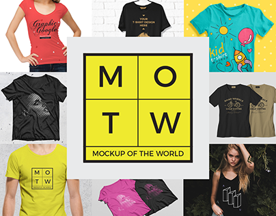 10 Free T-Shirt Mockups 2018 MOTW 4