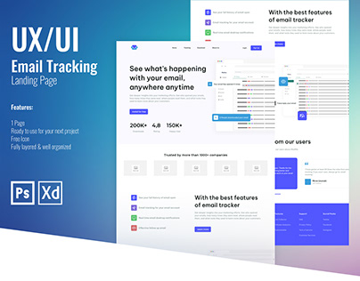 Email Tracking Template Design