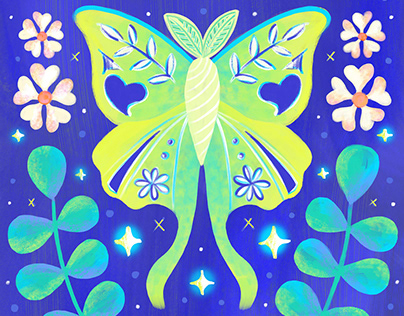 Luna Moth Dream
