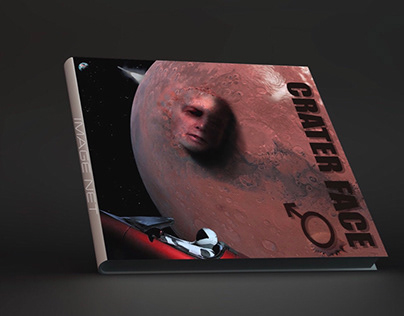 Occupy Mars, future design, book cover, virtual reality