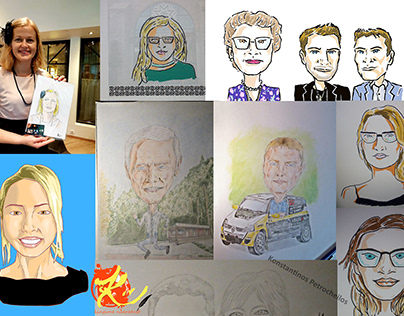 From my time as a caricaturist
