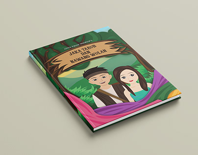 Storybook Illustration - Jaka Tarub & Nawang Wulan
