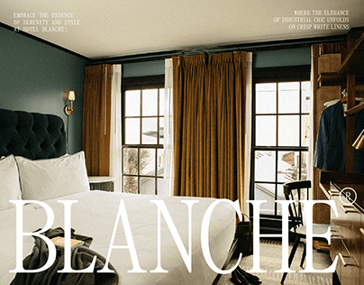 BLANCHE | HOTEL BRAND IDENTITY