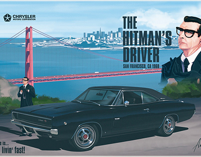 LIVIN' FAST - THE HITMAN'S DRIVER '68 DODGE CHARGER R/T