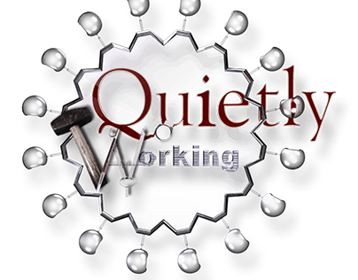 The Quietly Working Logo