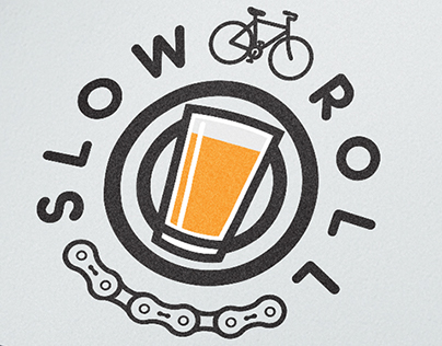 Slow Roll Logo - Stadium Bike
