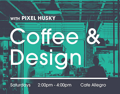 Coffee & Design Event Banner