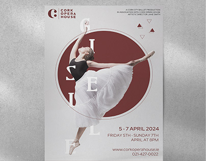Giselle - poster and event design
