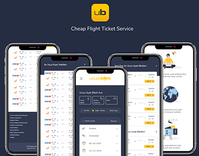 Cheap Flight Ticket Service Mobile App