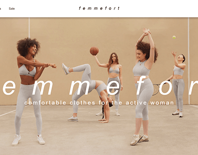 Femmefort - Web design