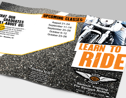 Stubbs Harley-Davidson Riding Academy Brochure