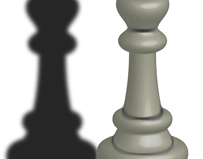 Ilustración de una pieza de ajedrez