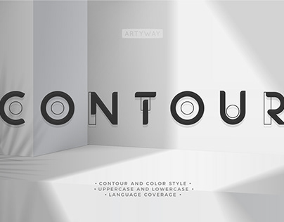 Contour Architecture Font