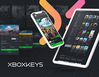 XboxKeys | UI/UX & Branding
