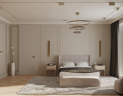 Modern classic style bedroom