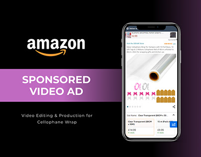 Amazon Sponsored Video | Cellophane Wrap