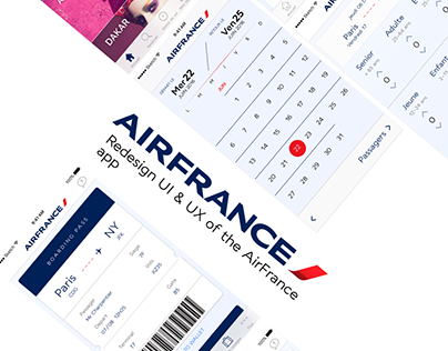Air France - app redesign
