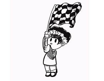Frida Khalo Mafalda ¡Ay Guey! Campaign F1 Animation
