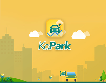 UI/UX, KoPark iOS/Android App