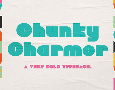 Chunky Charmer – Bold Typeface