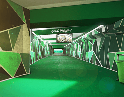 Túnel - Sociedade Esportiva Palmeiras (Clube Social)