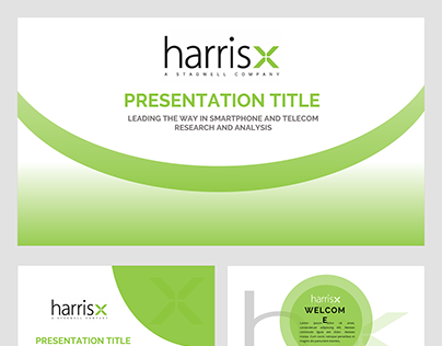Microsoft powerpoint presentation for HarrisX