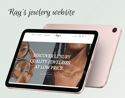 Jewlery Website Design