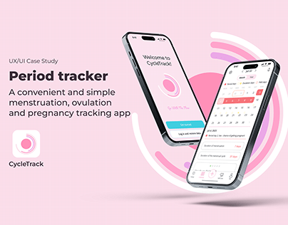 Period tracker mobile app