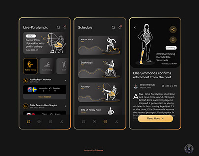 Paralympic Games App Concept