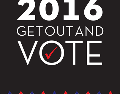 Get out the Vote! Poster Design