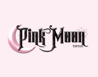 Pink Moon Tatto - Manual de identidade visual