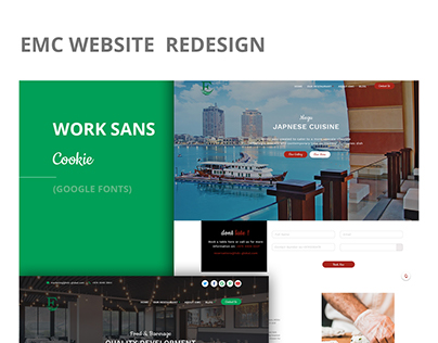Emc website #redesign