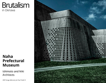 Brutalism in Okinawa | web design