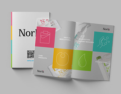 Product catalog design for NORLA company