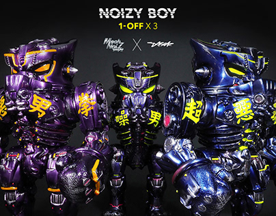 Noizy Boy - Custom Mechnoiz Toy's Robopunch