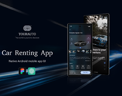 Car Rental mobile app - Native android UX/UI