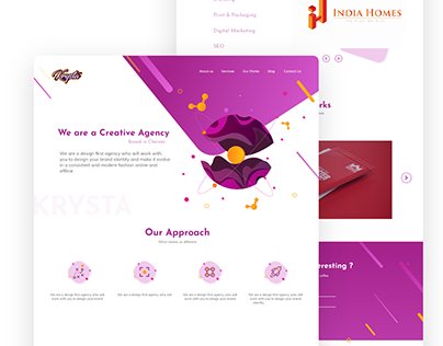 Krysta Designs | UI & Website Design