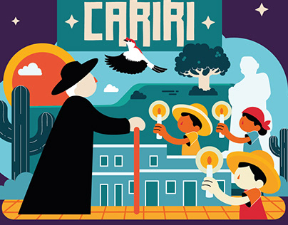 Projeto de ilustração - Cerimonialistas Cariri