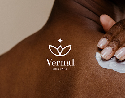 Vernal | skin care logo & packaging design