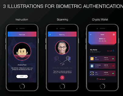 Biometric Crypto Currency App