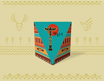 Packaging for sweets "Totem"
