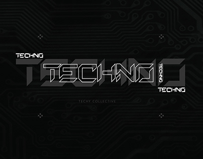 Techno Typefont
