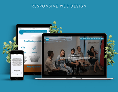 Responsive web design - webflow -www.crowdfunding.rs