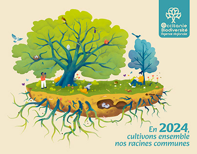 Agence Régionale Biodiversité Occitanie, carte de vœux