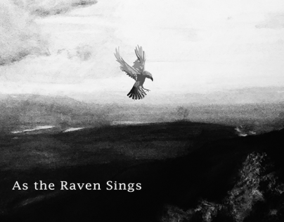 As the Raven Sings- Children's Book Cover