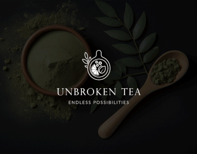 Project thumbnail - Unbroken Tea - Logo Re-design